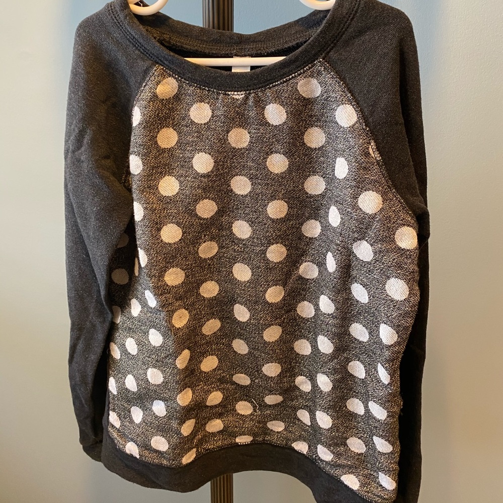 Polka dot sweater